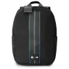 BMW BMBP15COMPVSKL 16 inch Laptop Backpack Black Nylon Blue Stripe