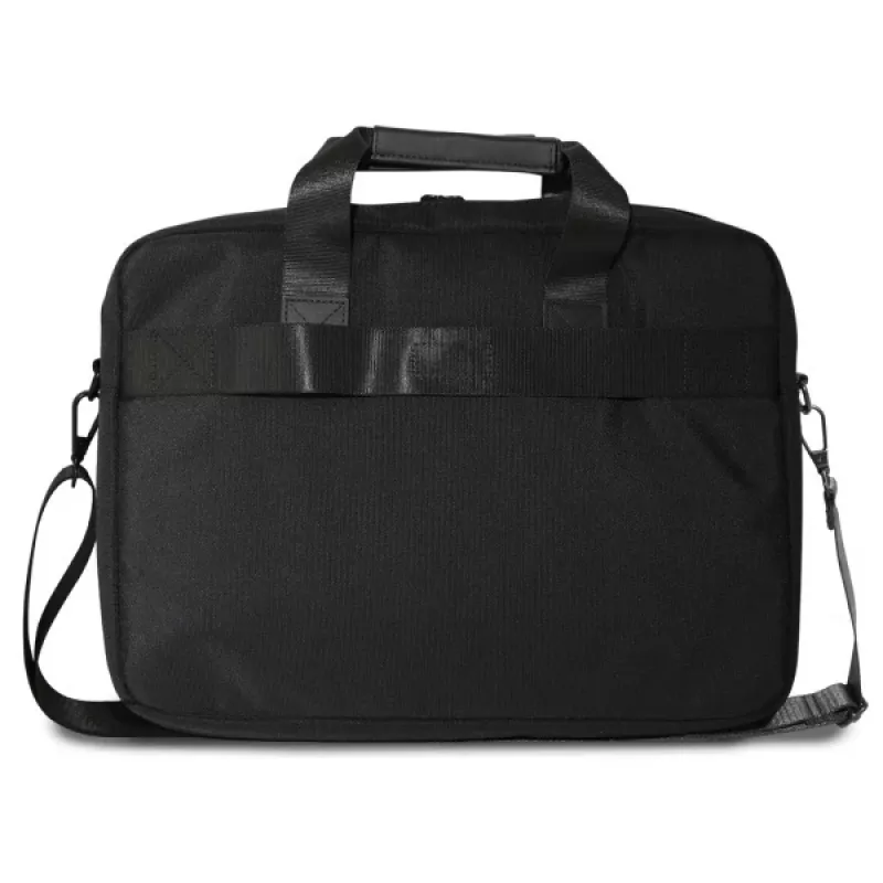 BMW Laptop Bag 16 inch Black Nylon Red Stripe