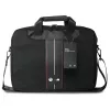 BMW Laptop Bag 16 inch Black Nylon Red Stripe