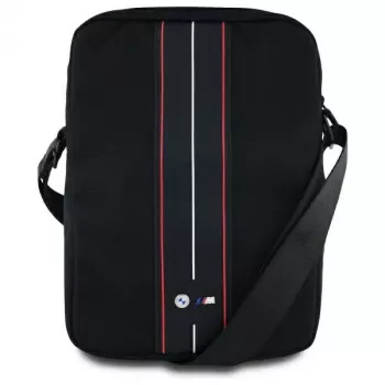 BMW M Collection Tablet Sleeve 8 inch Black Nylon Red Stripe