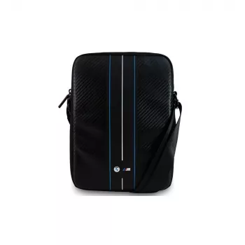 BMW BMTB10COMSCAKL 10 Black/Carbon Blue Stripes Laptop Bag
