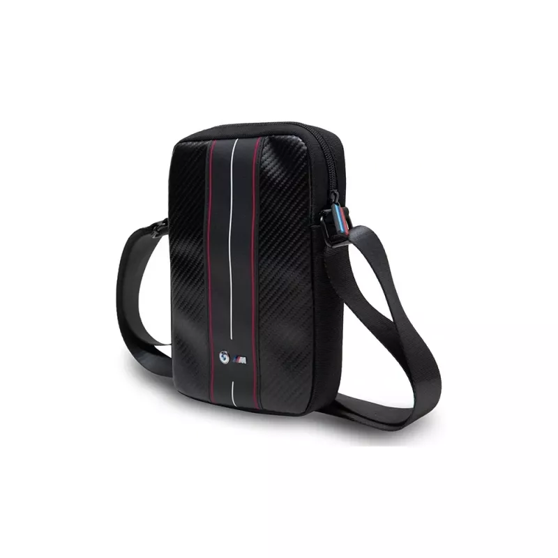 BMW M Collection Carbon Red Stripes Tablet Case for 10 inch Tablets, Black