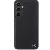 Mercedes-Benz MEHMS24S23RBGVK S24 S921 Black Hardcase Leather Debossed Line MagSafe for Samsung Galaxy S24