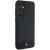 Mercedes-Benz Galaxy S24 Hardcase Leather Textured & Plain MagSafe Black