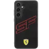 Ferrari FEHCS24SPINK S24 S921 Black Hardcase Big SF Perforated Samsung Galaxy S24 dėklas