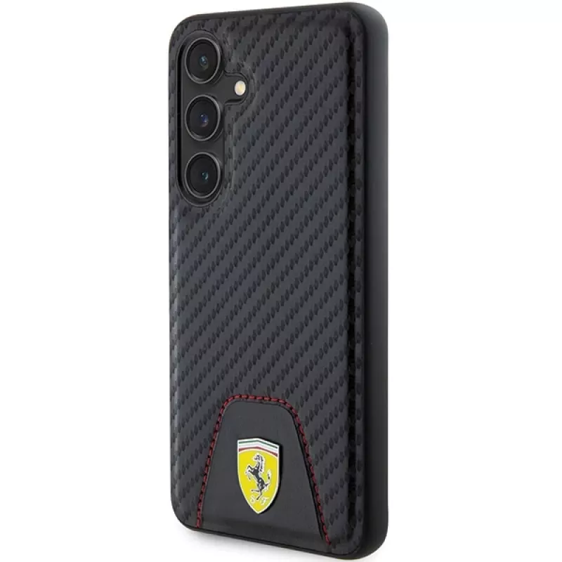 Ferrari FEHCS24SN3PUK S24 S921 Black Hardcase Carbon Stitched Bottom
