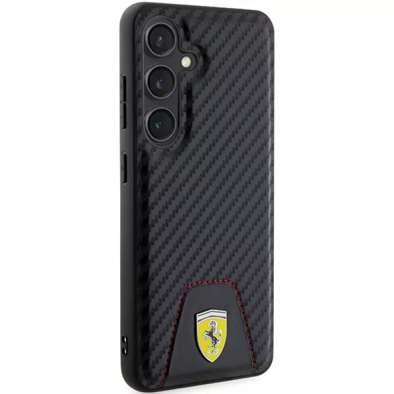 Ferrari FEHCS24SN3PUK S24 S921 Black Hardcase Carbon Stitched Bottom