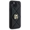 DKNY DKHCP15MPQDSLK Quilted Stack Logo Dėklas, skirtas iPhone 15 Plus 6,7 inch Juodas