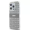 DKNY DKHMP15LHRHSEE Hardcase for Apple iPhone 15 Pro 6,1 inch Beige IML Mono & Stripe MagSafe