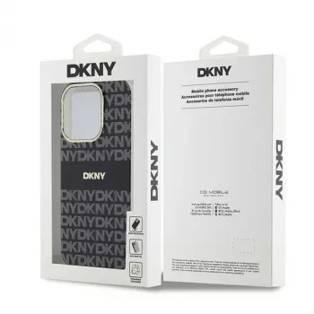 DKNY DKHMP14XHRHSEK Hardcase IML Mono & Stripe MagSafe for iPhone 14 Pro Max 6.7 Black