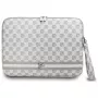 DKNY Sleeve DKCS14PVSHLE 14 inch Beige Checkered Pattern Printed Stripes