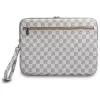 DKNY Sleeve DKCS14PVSHLE 14 inch Beige Checkered Pattern Printed Stripes