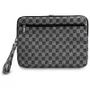 DKNY Sleeve DKCS16PVSHLK 16 Black Checkered Pattern Printed Stripes