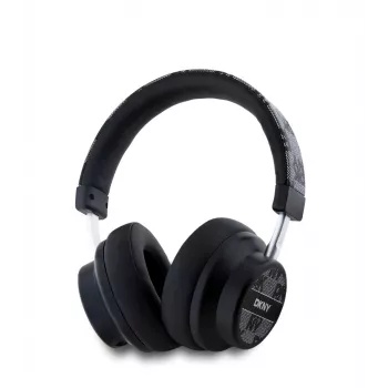 DKNY DKBHM2PCSHLK Bluetooth Over-Ear ausinės, juodas languotas raštas