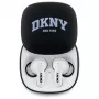 DKNY DKTWS3DNYAK Bluetooth TWS į ausį įdedamos ausinės su įkrovimo dėklu, guminė matinė apdaila, juoda
