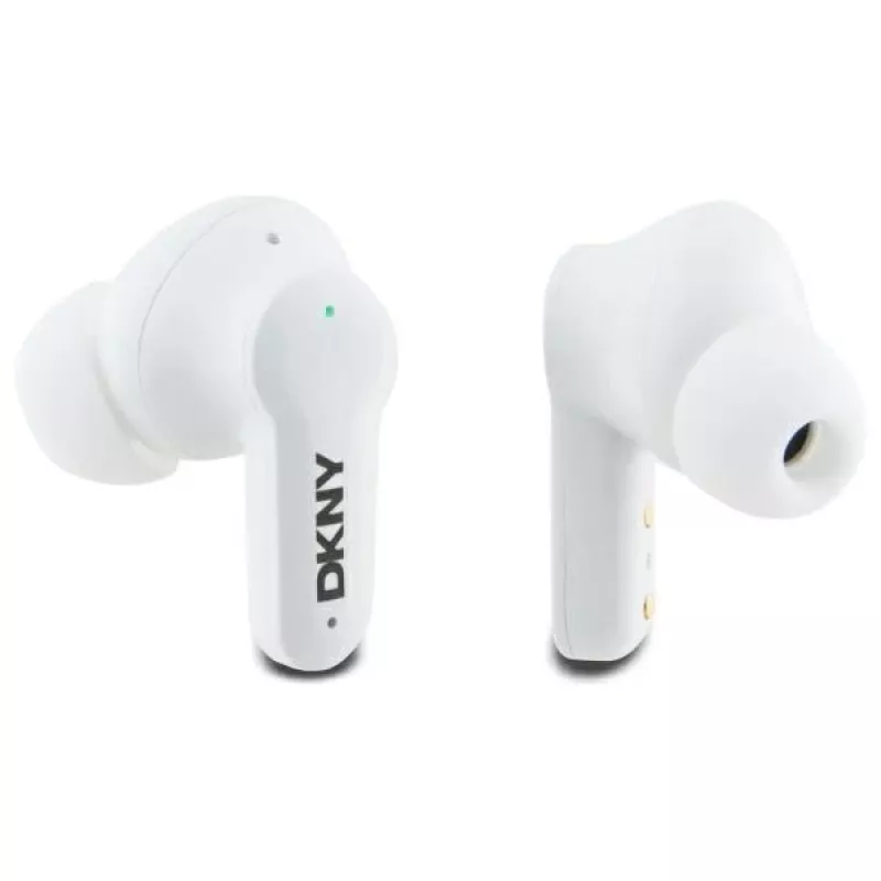 DKNY DKTWS3DNYAK Bluetooth TWS į ausį įdedamos ausinės su įkrovimo dėklu, guminė matinė apdaila, juoda
