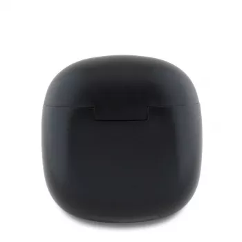 „Guess“ GUTWSJ14ESGKTWS belaidės ausinės True Wireless Bluetooth 5.3 su įkrovimo dėklu, juodos, klasikinis logotipo raštas