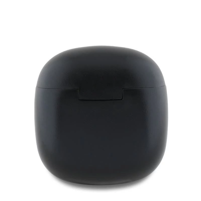 „Guess“ GUTWSJ14ESGKTWS belaidės ausinės True Wireless Bluetooth 5.3 su įkrovimo dėklu, juodos, klasikinis logotipo raštas