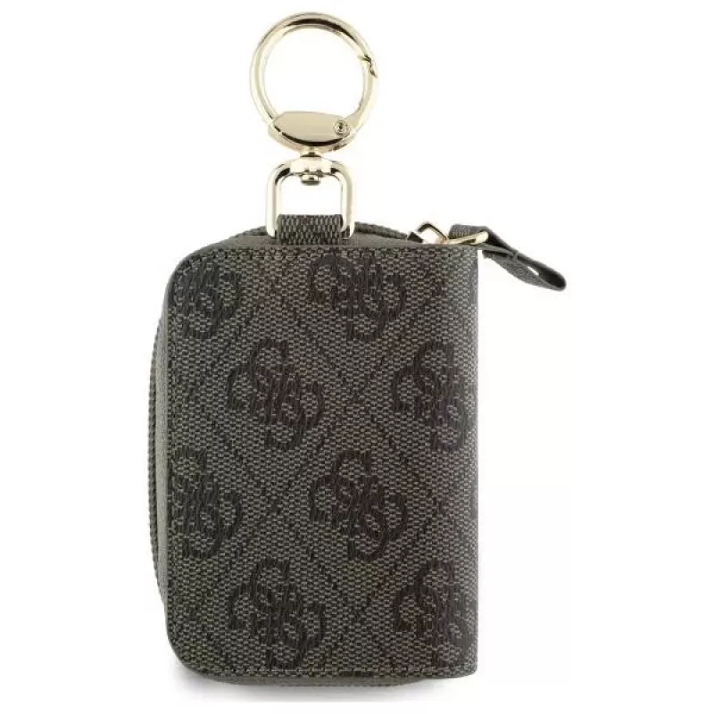 Guess Cable Pouch GUABP4DPTW rudas 4G Triangle Eco-Leather aksesuarų organizatorius