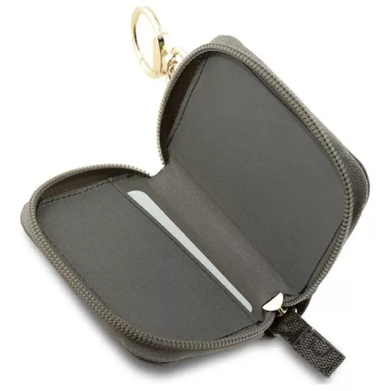 Guess Cable Pouch GUABP4DPTW rudas 4G Triangle Eco-Leather aksesuarų organizatorius