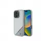 BMW M Carbon Tricolor Line kietas dėklas, skirtas iPhone 16 Pro 6,3 inch pilkas MagSafe
