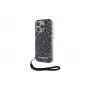 Karl Lagerfeld Zebra With Cord Case for iPhone 16 Pro, Violetinė
