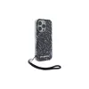 Karl Lagerfeld Zebra With Cord Case for iPhone 16 Pro, Violetinė