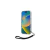 Karl Lagerfeld Zebra With Cord Case for iPhone 16 Pro, Violetinė