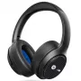 BMW „Over-Ear“ belaidės ausinės su ANC, juodos, su metaliniais logotipais