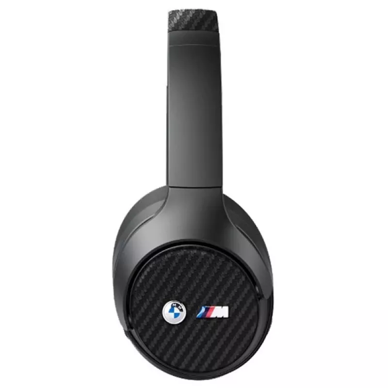 BMW „Over-Ear“ belaidės ausinės su ANC, juodos, su metaliniais logotipais