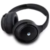 BMW Over-Ear Bluetooth Headphones with Active Noise Cancellation, Black, Metal Logos