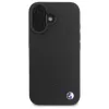 BMW BMHMP16S23RDDK iPhone 16 6,1 inch Black Hardcase Sign Leather Diamond Metal Logo MagSafe