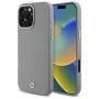 BMW M Collection Sign Full Wrapped Metal Hardcase, skirta Apple iPhone 16 Pro Max 6,9 colio, pilka, MagSafe