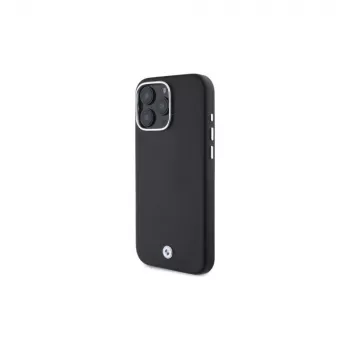 BMW BMHMP16X23PUFWK iPhone 16 Pro Max 6,9 inch Black Hardcase Sign Full Wrapped Metal MagSafe