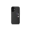 BMW BMHCP16S23PUPVA iPhone 16 6.1 Anthracite Hardcase M Perforated Tricolor Detail Line