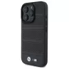 BMW M Perforated And Stitched Line MagSafe Hard Case, skirta iPhone 16 Pro Max 6,9 inch, juoda