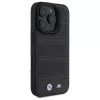 BMW M Perforated And Stitched Line MagSafe Hard Case, skirta iPhone 16 Pro Max 6,9 inch, juoda