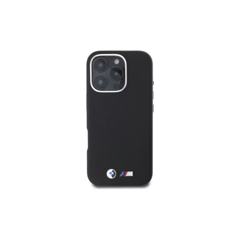 BMW M Edition Kevlar Wrapped Metal Hard Case, Apple iPhone 16 Pro Max 6,9 inch - Juoda