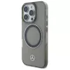 Mercedes-Benz iPhone 16 Pro Max 6,9 inch Hardcase Silver Ring MagSafe Black