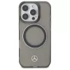 Mercedes-Benz iPhone 16 Pro Max 6,9 inch Hardcase Silver Ring MagSafe Black