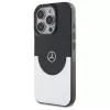Mercedes-Benz MEHMP16L23HBIGK Hardcase Double Layer BiColor MagSafe, skirta iPhone 16 Pro 6,3 inch, juoda/sidabrinė