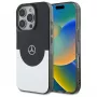 Mercedes-Benz MEHMP16X23HBIGK iPhone 16 Pro Max 6,9 inch Hardcase Double Layer BiColor MagSafe Black/Silver