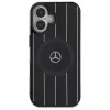 Mercedes-Benz MEHMP16S23HRSK Double Layer Crossed Lines Hardcase iPhone 16 6,1 inch Juoda MagSafe