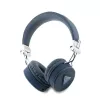 Guess Grained Classic Round Shape Wireless Bluetooth Over-Ear Headphones su ENC (Mėlyna)