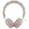Guess Peony Script Round Shape belaidės ausinės su ENC, rudos