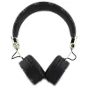 Guess 4G Triangle Round Shape Wireless Over-Ear Headphones with ENC, Bluetooth 5.3, 40mm Driver, 32h Battery, USB-C, Black