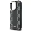 DKNY DKHMP16XPCPVSLK Kietas Dėklas Šaškių Lentos Raštu MagSafe, Skirtas iPhone 16 Pro Max 6.9, Juodas
