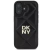 DKNY DKHCP16SPQDSLK Quilted Stack Logo Dangtelis Apple iPhone 16 6,1 inch - Juoda