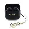 Guess Glossy Effect Printed Classic Logo & Charm TWS Bluetooth Earbuds (Black)