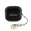 Guess Glossy Effect Printed Classic Logo & Charm TWS Bluetooth Earbuds (Black)